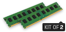 16GB Kit*(2x8GB) - DDR3 1600MHz